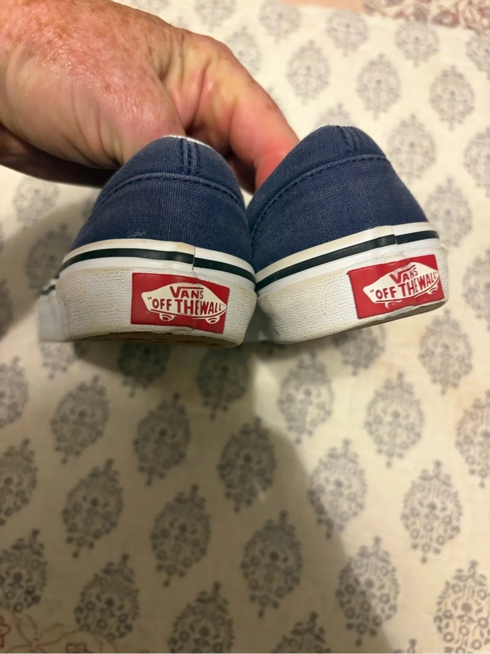 Vans Navy Peanuts Slip-On Sneakers with Multicolor Cartoon Graphics Christmas